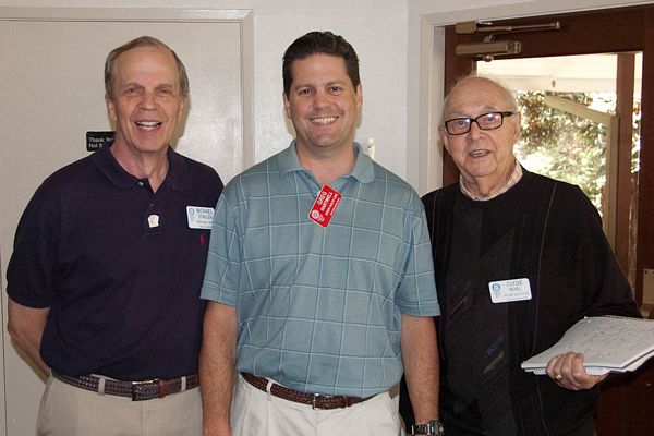 Michel Stadlen, Greg Hartwell and Clyde Noel