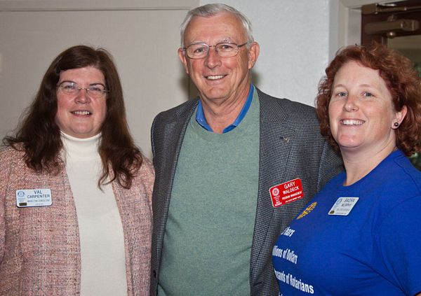 Val Carpenter, Gary Waldeck and Baidra Murphy