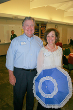 President Mona Armistead and husband Bob "First Gentleman"